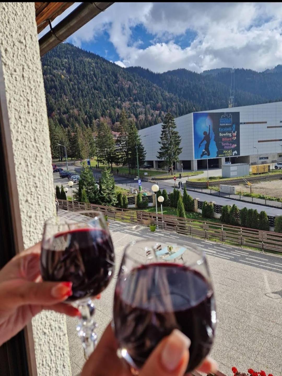 Vila Pinul Si Mesteacanul Poiana Brasov Exteriör bild